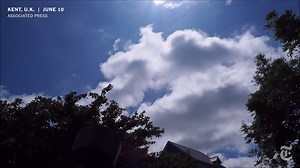 'Ring of fire' solar eclipse lights up the sky Beginning at 5:24am, as daylight broke, Long Islanders witnessed a crescent-shaped sun peeking over the horizon. Here on Long Island, approximately 73% of the sun was covered as the moon passed between it and the Earth. The “ring of fire” eclipse remained visible until 6:30 a.m Did you Know? "Since the Moon does not block the entire view of the Sun, it will look like a dark disk on top of a larger, bright disk," a NASA release states. "This creates 