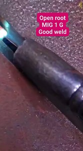 Good weld, open root 1G, MIG process Tips for beginner #welder #welding #ironwork #art #fyp #beginner | Welder Rental