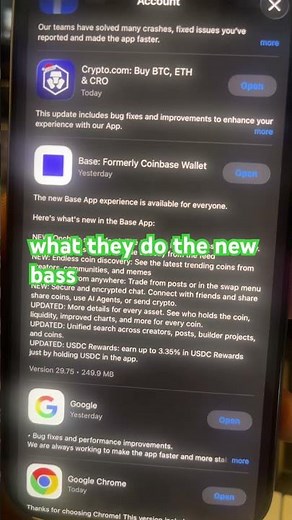 coinbase wallet base new app is out! what’s new?! worth the wait?! #fyp