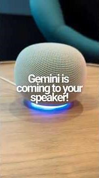 Gemini is coming to your Nest speaker...and this NEW speaker! #smarthome #google #googlehome #tech