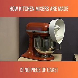 6.7K views · 309 reactions | Kitchen mixers are a vital culinary tool to make sure your next baking venture doesn’t flop 縷 ‍ Watch more How It's Made on discovery+: https://bit.ly/3NeDNuN | Love How It’s Made | Facebook