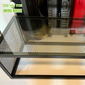 [Hot Item] Expanded Metal Mesh Fencing Panels Diamond Decorative Exterior Railing Aluminum Sheet