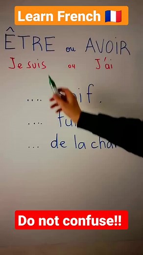 Master French Conjugation: Avoid Confusing 'être' and 'avoir' in French