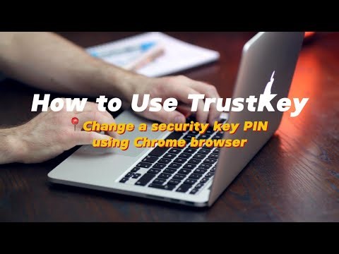 [mac] How to chage a security key PIN using Chrome browser (Eng Sub)