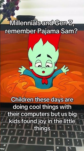 Pajama Sam 3 Caramel Pit