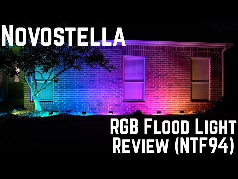 Novostella RGB Flood Light Review (NTF94)