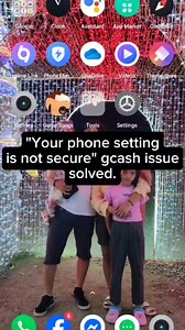 Your phone setting is not secure. Gcash issue ngayon, solved. Di maka log-in sa gcash. @highlight #followersreels #highlightseveryonefollowers2025 #GCASH #gcashissue | Kenzo Zafra Patindol
