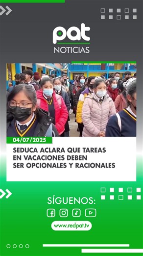 SEDUCA Autoriza Tareas Opcionales Durante Vacaciones
