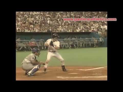 Jeff Bagwell Slow Motion Home Run Baseball Swing - Hitting Mechanics Houston Astros MLB