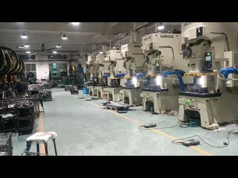 24/7 Unmanned Stamping Production Line | Industrial Robot