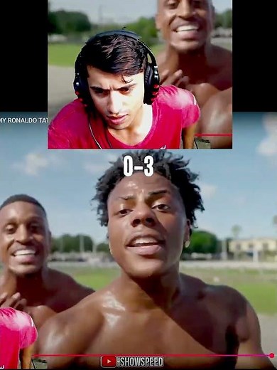 Speed vs Ashton hall #ishowspeed