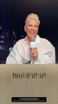 Don’t EVER doubt P!nk’s Broadway knowledge – especially before the #TonyAwards! 😅