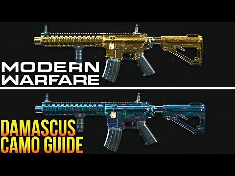 Modern Warfare: The ULTIMATE Damascus Camo Guide