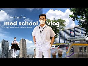 VLOG • a week in med school 🇵🇭 st. luke’s college of medicine 👨🏻‍⚕️
