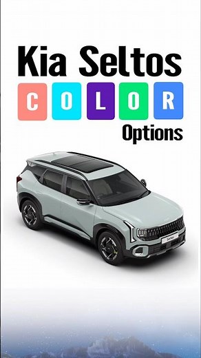 New Kia Seltos 2026 – All Colours Revealed #short