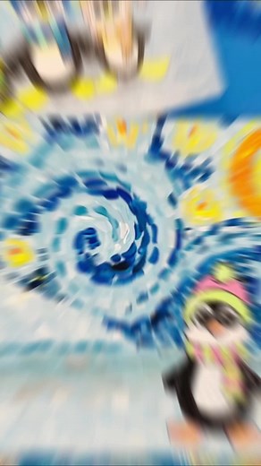 Second Grade Arctic Starry Nights #artteachersoftiktok #arted #artforkids #easyart #teachersoftiktok #makeart