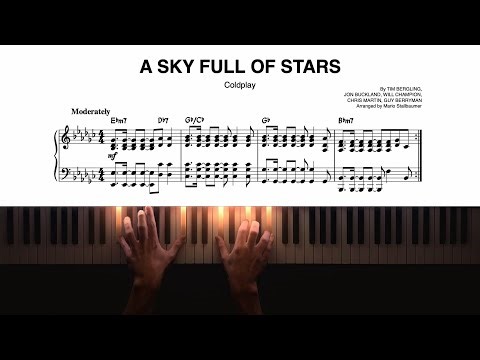 Coldplay – A Sky Full of Stars – Piano Cover + Sheet Music