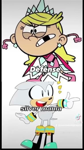 Lola Loud vs silver mania | Sonic The Hedgehog vs Loud House