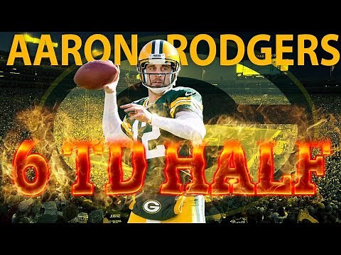 Aaron Rodgers 6 Touchdowns in One Half! (Bears vs. Packers, 2014) | NFL Vault Highlights