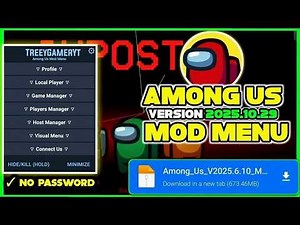 Among Us Mod Menu - Unlimited Gold, Always Impostor, No Cooldown + Free Shopping! Free Skin