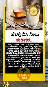 ಬೆಳಗ್ಗೆ ಬಿಸಿ ನೀರು ಕುಡಿದರೆ... #viralkannadareels | Facts Tree