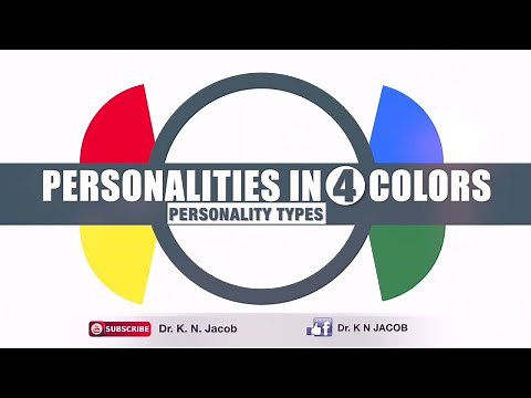Personalities in 4 Colors - Dr. K. N. Jacob
