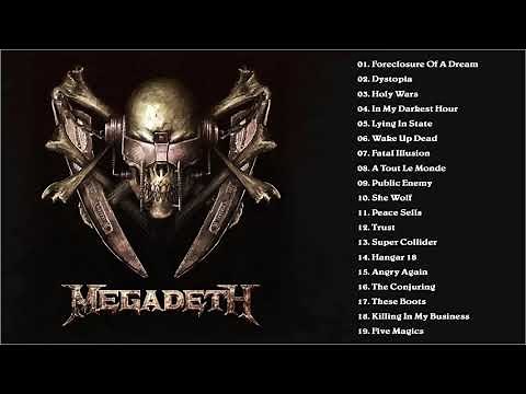 Megadeth Greatest Hits Full Album 2021 || The Best Songs Of Megadeth 2021 Playlist