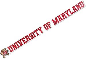 Desert Cactus University of Maryland Terrapins UMD Terps Name Logo Vinyl Decal Laptop Water Bottle Car Scrapbook (15 Inch Sticker)
