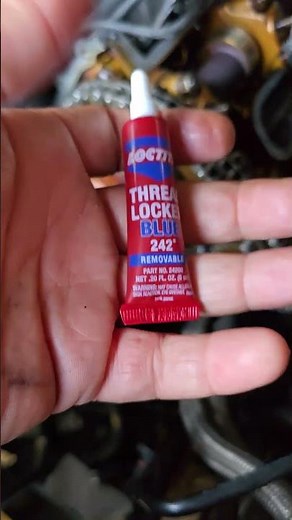 Some good uses for Blue 242 threadlocker #car #rangerover #landrover #mechanic