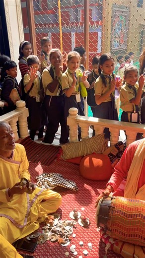 Aliens Convent School Tour 2025 Dauji Gokul Char Dham #viral #school #tour #shortvideo