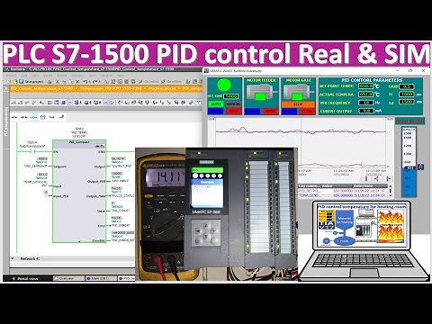TIA Portal V17 PID control using temperature sensor and PLC S7-1500
