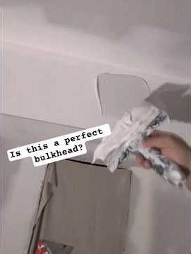How To Drywall Skim The PERFECT Bulkhead With (META RAY BANDS) #drywall