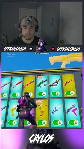 Fortnite 1v1 With Every Gun UnderWorld Assault Rifle😱#fortnite #fortnitesecrets #crylos