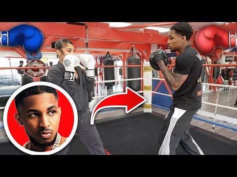 FIGHTING DDG: My First Boxing Lesson… SURPRISINGLY GOOD