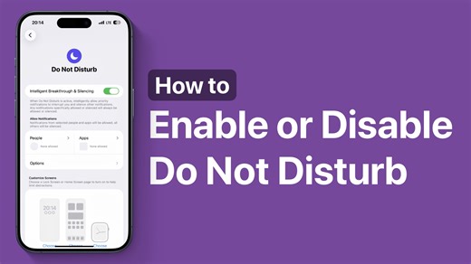 How to Enable or Disable Do Not Disturb Mode on iPhone - iOS Hacker