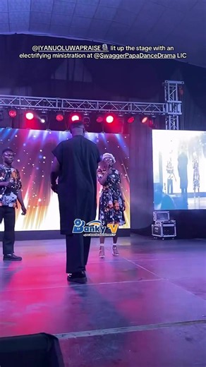 @IYANUOLUWA PRAISE 🎙️ lit up the stage with an electrifying ministration at Oluwaloni Swagger Live in Concert Host by: @Swagger Papa Dance Drama 📍: mauve 21 event center, ring road, Ibadan. #bankytvcoverage