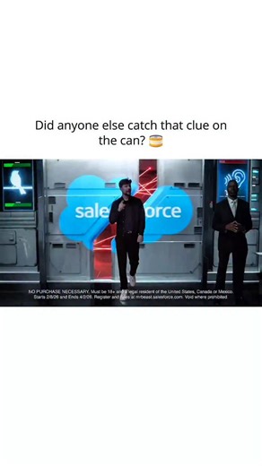 Daily Stroking It on Instagram: "This segment of the Big Game commercial takes us inside a high-tech laboratory where the rules of the $1 million puzzle are explained. MrBeast introduces "Slackbot," the Salesforce AI designed to help participants decipher the hidden clues scattered throughout the challenge. The laboratory setting and cinematic effects make the collaboration feel like a blockbuster movie rather than a standard 30-second spot. Internet sleuths are already theorizing that the clues