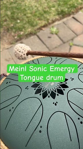 One handed Video / F#m Tongue Meinl Sonic Energy 432 Hz Tongue Drum / Relaxation