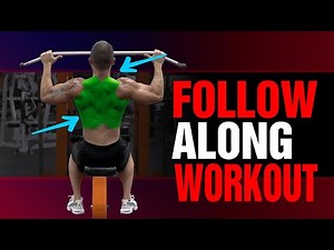 Follow Along Back Workout For Men Over 40 (BUILD A RIPPED BACK!)