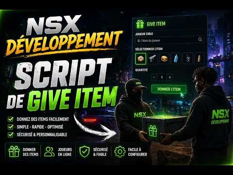 [FREE] SCRIPT Give Item OX FIVEM