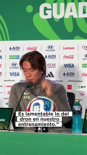 Entrenador de Corea del Sur habla sobre polémica del dron en entrenamiento