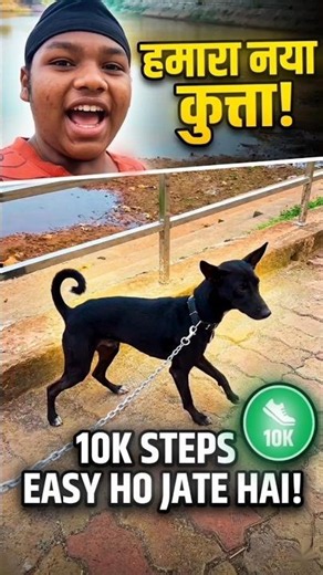 How I Hit My Daily 10k Steps Goal Effortlessly! 🐾" @chadtag #shorts