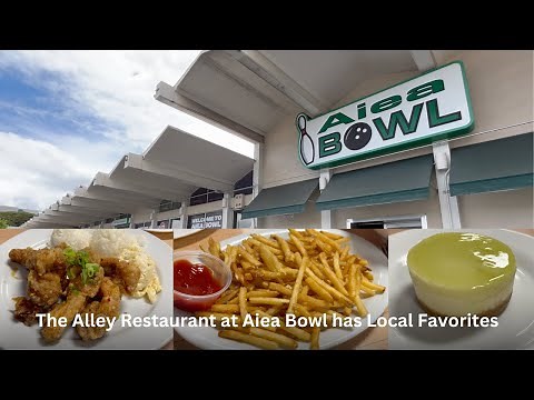 Hawaii Food: The Alley Restaurant at Aiea Bowl