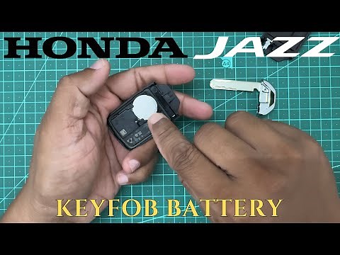 Honda Jazz - Replacing Keyfob Battery