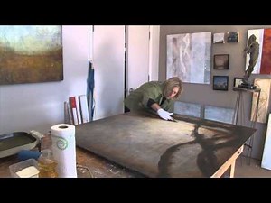 Deborah Bridges, sculptor and encaustic painter