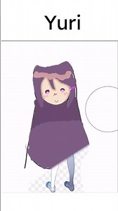 Guess my favorite character from ddlc from how I draw them #ddlc #dokidokiliteratureclub