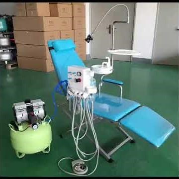 How to install Portable dental unit