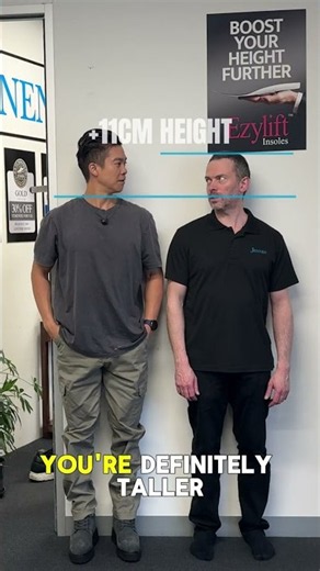 What does an 11-centimetre height increase actually look like in person?