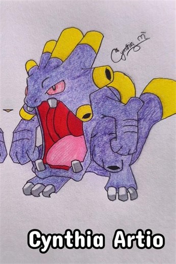 Drawing Exploud ✏ #shorts#pokemon#drawing#anime#exploud#how#howtodraw#howto#art#loud#scream