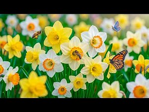 The Sounds of Nature 8K 🌿 Buzzing Bees & Fluttering Butterflies | Peaceful Nature Symphony